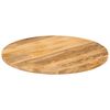 vidaXL Table Top &Oslash; 80x2.5 cm Round Solid Wood Mango