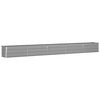 vidaXL Planter Light Grey 480 x 50 x 45 cm Galvanised Steel