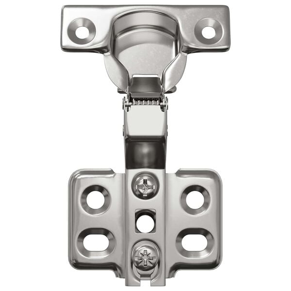 vidaXL Hinge 254 pcs Nickel 26 mm Iron