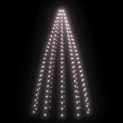 vidaXL Christmas Tree Net Lights with 250 LEDs 250 cm