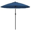 vidaXL Garden Parasol with Aluminium Pole 250 cm Azure Blue