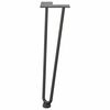 vidaXL Hairpin Legs for Coffee Table 4 pcs Anthracite 42 cm Solid Steel