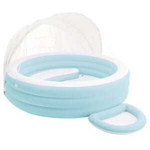INTEX Pool Lounge Float with Canopy 277 x 221 x 137 cm Round for