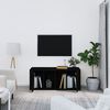 vidaXL TV Cabinet Black 100x35x40 cm Engineered Wood