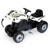 Smoby Kids Tractor and Trailer Farmer XL White and Black