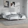 vidaXL Bed Frame without Mattress High Gloss White 200x200 cm