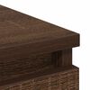 vidaXL Sideboard Brown Oak 100x35x99 cm Engineered Wood