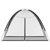 vidaXL Mosquito Net Mongolia with Doors 220 Mesh&nbsp;Black&nbsp;200x150x140 cm