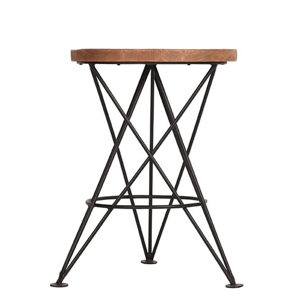 LABEL51 Stool Paris 35x52cm Black
