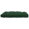vidaXL Pallet Sofa Cushion Green Fabric