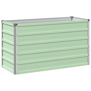 vidaXL Raised Garden Bed Pastel Green 100 x 40 x 55 cm