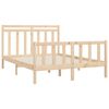 vidaXL Bed Frame without Mattress Solid Wood Pine 160x200 cm