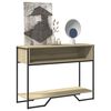 vidaXL Console Table Sonoma Oak 100x35x74.5 cm Engineered Wood