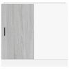 vidaXL Kitchen Base Cabinet Lyon Grey Sonoma Engineered Wood