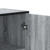 vidaXL Highboard Grey Sonoma 68x35x139 cm Engineered Wood