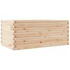 vidaXL Garden Planter 110x60x45.5 cm Solid Wood Pine