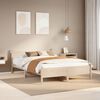 vidaXL Bed Frame without Mattress 140x200 cm Solid Wood Pine