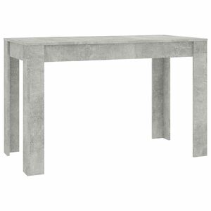 vidaXL Dining Table | Concrete grey | Engineered wood | Standard | Durable