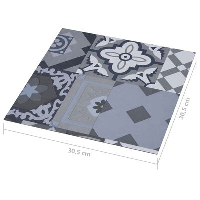 vidaXL Self-adhesive Flooring Planks 20pcs PVC 1.86m² Coloured Pattern