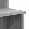 vidaXL Desk Grey Sonoma 120.5 x 44 x 88.5 cm Engineered Wood