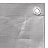 vidaXL Tarpaulin 260 g/m&sup2; 8x12 m Grey HDPE