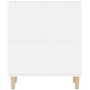 vidaXL Sideboards 2 pcs White 60x35x70 cm Engineered Wood