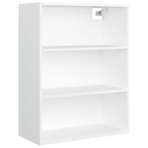 vidaXL Hanging Wall Cabinet | White | Engineered wood | Medium