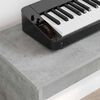 vidaXL Keyboard Stand Concrete Grey 100 x 32 x 64 cm Engineered Wood