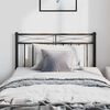 vidaXL Metal Replace Headboard Black 100 cm