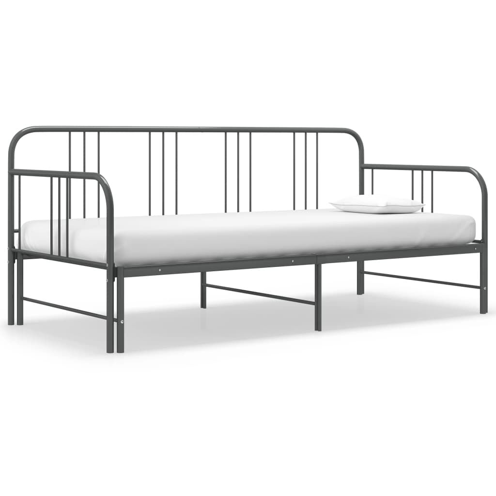 Steel sofa store with bed