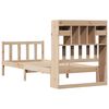 vidaXL Bookcase Bed without Mattress 100x200 cm Solid Wood Pine