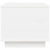 vidaXL Coffee Table White 40x50x35 cm Solid Wood Pine
