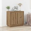 vidaXL Sideboard Artisan Oak 80 x 40 x 75 cm Engineered Wood