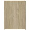 vidaXL File Cabinet Sonoma Oak 60x32x77.5 cm Engineered Wood