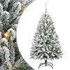 vidaXL Artificial Christmas Tree 120 cm 150 LEDs Warm White