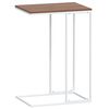 vidaXL Side Table White 40x30x59 cm Engineered Wood