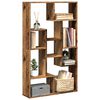 vidaXL Bookcase Old Wood 72x20x120 cm Engineered Wood