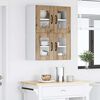vidaXL Dishwasher Panel Lucca 2 pcs Artisan Oak 60 x 31 x 40 cm