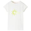 Kids' T-shirt Ecru 140