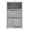 vidaXL Bedside Table Concrete Grey 40 x 30 x 467 cm Engineered Wood