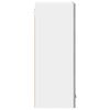 vidaXL Hanging Cabinet with Door Grey Sonoma and White 40 x 31 x 80 cm