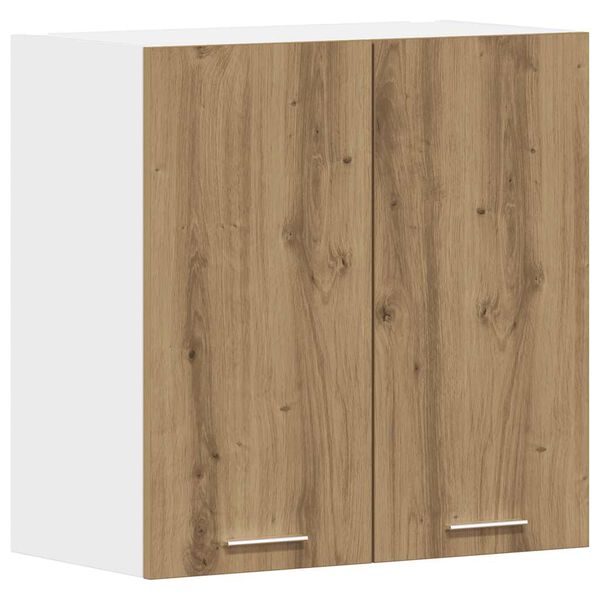 vidaXL Kitchen Wall Cabinet Lyon&nbsp;Artisan Oak&nbsp;60x31x60 cm Engineered Wood
