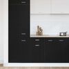 vidaXL Hanging Cabinet Black Oak 40 x 46 x 81.5 cm Engineered Wood