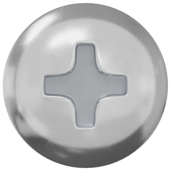 vidaXL Screw 7792 pcs Silver 9.8 x 35 mm Iron