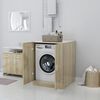 vidaXL Washing Machine Cabinet Sonoma Oak