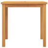 vidaXL 3 Piece Garden Dining Set Solid Wood Teak
