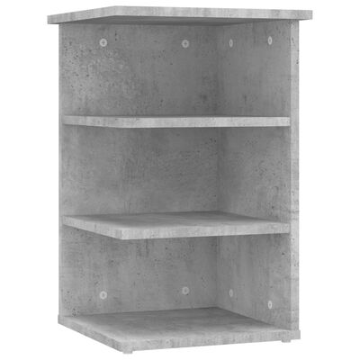 vidaXL Side Cabinet Concrete Grey 35x35x55 cm Engineered Wood