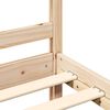 vidaXL Bed Frame without Mattress Solid Wood Pine