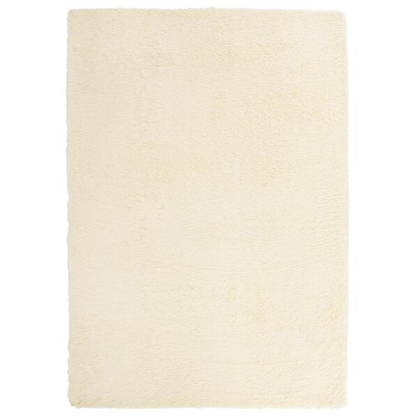 vidaXL Shaggy Rug High Pile NAVARRA Cream 240x340 cm Polyester