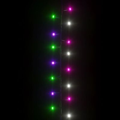 vidaXL Compact LED String with 2000 LEDs Pastel Multicolour 45 m PVC
